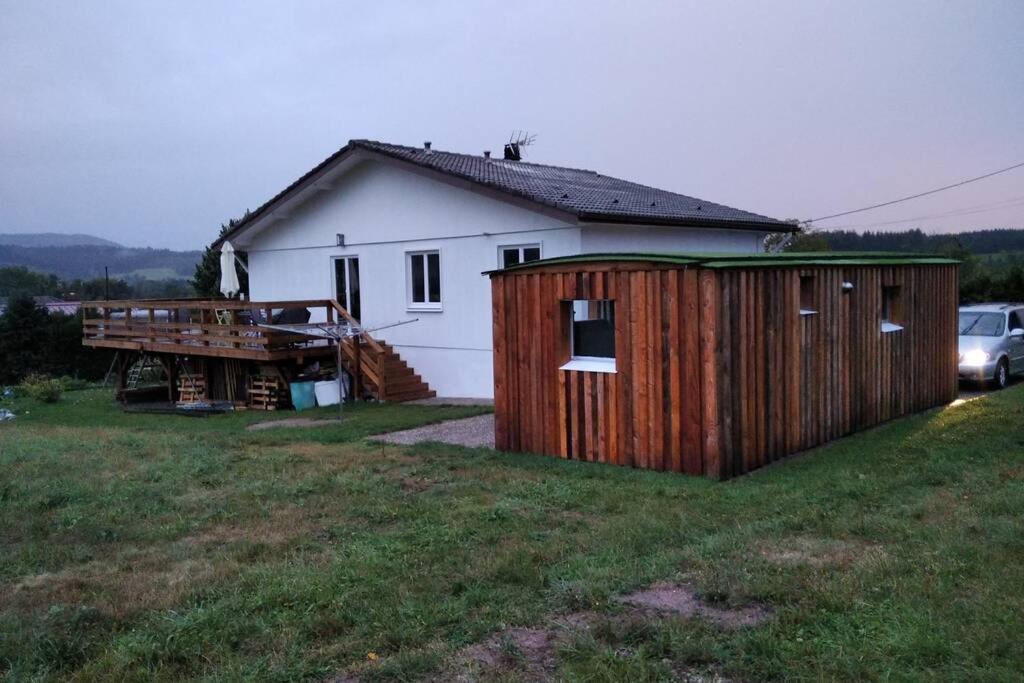 Studio De Jardin Cosy Avec Vue Panoramique Villa Neuvillers-sur-Fave Ngoại thất bức ảnh