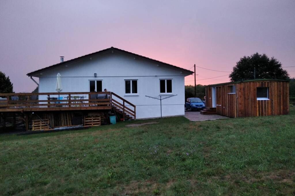 Studio De Jardin Cosy Avec Vue Panoramique Villa Neuvillers-sur-Fave Ngoại thất bức ảnh